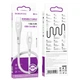 Кабель USB Borofone BX98, Type-C to Type-C, PD 60W, 1m, серый - изображение 3