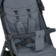 Коляска дитяча EL CAMINO MALTA (ME 1182 Iron Gray) москітна сітка, дощовик, підстак., чохол - изображение 3