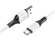 Кабель USB Borofone BX79, USB to Type-C, 3A, 1m, белый - изображение 2