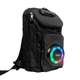 Рюкзак-акустика HOCO Journey BT Speaker HC42, IPX4, BT5.4, USB, TF, FM, 10Wx2, 2500mAh, 3h, 6L, black - изображение 3