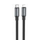 Кабель USB Borofone BX82, Type-C to Lightning, PD20W, 1m, чорний - зображення 1