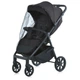 Детская коляска EL CAMINO MALTA (ME 1182 Black Onyx) москитная сетка, дождевик, подстак., чехол - изображение 5