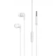Навушники BOROFONE BM83 Craft універсальні earphones with mic White (6941991101977) (18932) - зображення 1