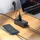 Сітковий підовжувач HOCO NS9 Wisdom 1-position (PD67W/3C1A) desktop socket (EU/GER) Black (6942007638494) (18935) - зображення 8