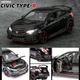 Модель авто Honda Civic Type R 1:32 черная | коллекционная металлическая JDM модель с открывающимися элементами - изображение 4