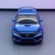Модель авто Honda Civic Type R 1:32 синя | колекційна металева JDM модель з відкривними елементами - зображення 6