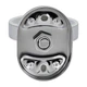 Мильниця з тримачем Lidz Oreo 0201 настінна (матове скло) LDORE0201CRM22083 Chrome - изображение 4
