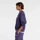 Женский фиолетовый свитшот New Balance Sport Graphic Oversized Crew 34 (XS) (WT61S0S9BOY) - изображение 3