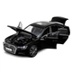 Металлическая машинка Автопром AUDI A6L 1:24 — свет, звук, открывающиеся двери, черная, AP7754 - изображение 6