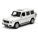 Металева іграшкова машинка Автопром Mercedes-Benz G 350 d 1:32 — світло, звук, відкривні двері, біла - зображення 1