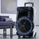 Бездротова колонка на колесах ZXX-7171 Bluetooth колонка з мікрофоном Караоке-колонка Акустична портативна колонка - зображення 2