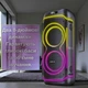 Портативная акустическая колонка ZXX-5530 Bluetooth-колонка с двумя динамиками и подсветкой Аккуляторная колонка с пультом и 2 микрофонами - изображение 4