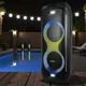 Акустическая Bluetooth колонка ZXX-5580 с пультом ДУ Музыкальная колонка с поддержкой TWS Портативная колонка с подсветкой и микрофонами - изображение 8