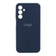 Протиударний Чохол Liquid Silicone (AA) Full Camera для Samsung Galaxy A16 4G (A165)/A16 5G (A166) 08.Dark Blue - зображення 1