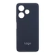 Чохол Liquid Silicone (AA) Full Camera для Xiaomi Redmi 13 4G/Poco M6 4G 15.Dark Grey - зображення 1