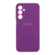 Противоударный Чехол Liquid Silicone (AA) Full Camera для Samsung Galaxy M35 5G (M356) 43.Grape - изображение 1