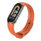 Ремінець для Xiaomi Mi Band 8/9/10 Original Design Orange red - изображение 1