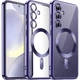 Чехол Fiji Chrome для Samsung Galaxy S24 FE (S721) с MagSafe и защитой камер Purple - изображение 1