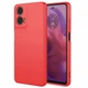 Чохол Fiji Full Soft Premium для Motorola G24 Power протиударний бампер з мікрофіброю Red - зображення 1