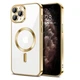 Чехол Fiji Chrome для Apple iPhone 11 Pro с MagSafe и защитой камер Gold - изображение 1