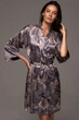 Шелковый халат–кимоно Mia-Amore 4683 2XL/3XL Принт - изображение 4