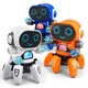 Інтерактивна іграшка Bot Robot Pioneer ZR142, танцюючий з музикою (від батарейок) (17,0см) White - изображение 2