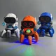 Інтерактивна іграшка Bot Robot Pioneer ZR142, танцюючий з музикою (від батарейок) (17,0см) White - изображение 6