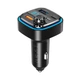 FM - трансмітер XO BCC08 Car Charger with Ambient Light PD 2USB 3.1A black - изображение 1
