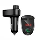 FM - трансмітер HOCO DE24 Superior Car BT Transmitter 2USB 2.4A TF/U Disk Black - изображение 5