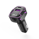 FM - трансмітер XO BCC12 Intelligent Bluetooth 3.1A Car Charged Black - зображення 2