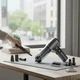 Автомобильный аккумуляторный мини-пылесос ручной 4 в 1 6000 мАч с OLED-дисплеем и HEPA-фильтром 8 насадок Черный - изображение 4