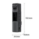 Нагрудна HD боді-камера AXSIS PR848 H1080 p2p WiFi поворотна камера акумулятор - 1000мАч кліпса без нічного бачення - изображение 3