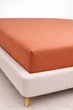Простынь на резинке Ecotton Фланель 90х200 Зимняя коллекция Super Soft SB-119 Coral (2100024429004) - изображение 1
