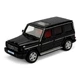 Металева іграшкова машинка Автопром Mercedes-Benz G 350 d 1:32 — світло, звук, відкривні двері, чорна, арт. 68436 - зображення 1