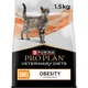Лікувальний корм Purina Pro Plan Veterinary Diets Veterinary Diets OM Obesity Management St/Ox Сухий дієтичний корм з куркою для зниження надмірної маси тіла дорослих котів 1,5 кг (7613035159211) - зображення 1