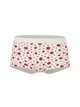 Жіночі трусики Victoria's Secret (21299836712) Logo Cotton Boyshort XS бежеві - зображення 4