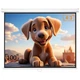 Проекционный экран ATRIA MWM-NTSC-100D настенный ручной 100" 203x153см 4:3 - изображение 12