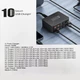 Зарядний пристрій 330W 10в1 4хType-C|6xUSB Black - зображення 6