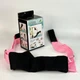 Лента для растяжки эластичная с петлями Stretching Tension Band, универсальный эспандер для стретчинга, йоги и пилатеса, фитнес-резинка с регулируемыми стропами, Розовая с черным, FSB-2-Pink/Black - изображение 9