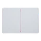 Зошит офісний Buromax NEON А5 80 арк. клітинка тверда палітурка рожевий (BM.24822180-10) - зображення 2