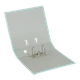 Папка-реєстратор Buromax Etalon PASTEL м'ятний A4 70 мм одностороння PP (BM.3017-38c) - зображення 2