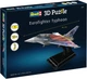 Пазл 3D Revell Eurofighter Typhoon 75 деталей (4009803002538) - зображення 3