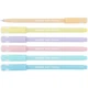 Ручка масляна Axent Soft Pastel чорнило синє 0.7 мм пластик (AB1102-02-A) - зображення 2