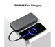 УМБ Xiaomi Cuktech PB200N 20000mAh 55W Grey (CUKP200NGLDG) - зображення 2