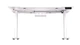 Геймерський ігровий стіл Endorfy Atlas L Electric Onyx White - изображение 8