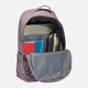 Рюкзак женский спортивный тканевый 21 л вмещает формат А4 Adidas Sport Backpack KG4632 Фиолетовый (4068822306942) - изображение 5