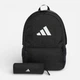 Рюкзак спортивний тканинний 23 л вміщує формат А4 Adidas Backpack With Pencil Case JI8081 Чорний (4067898290339) - зображення 1