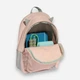 Рюкзак спортивный детский Adidas Little Kids Tiro_Nster Backpack Small JZ5215 Розовый (4068817045511) - изображение 4