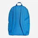 Рюкзак спортивный тканевый 28 л вмещает формат А4 Adidas Classic 3 Bar Logo Backpack KE5642 Синий (4068805061028) - изображение 2