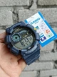 Электронные часы Casio WS-1500H-2A синие 100 м - изображение 5